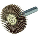 トラスコ中山 TRUSCO 薄型フラップホイール 30X5X6 #100 5個入 UF3005-100 UF3005100