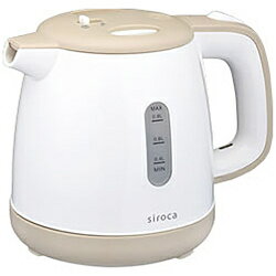 Rakuten - SIROCA siroca 電気ケトル（0.8L）　SEK-208-BE ベージュ SEK208BE [振込不可]