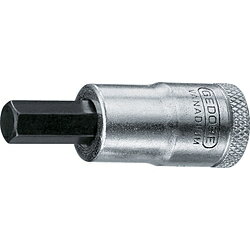 ■ローレット加工を施すことで、手回しでも手から滑り落ちにくいです。■ラチェットハンドルに差し込んで、六角穴付ボルトの締め付けが素早く行えます。【仕様】・差込角（mm）： 9.5・全長（mm）： 47・対辺寸法（mm）： 4・ビット長さ（mm）： 19ローレット加工を施すことで、手回しでも手から滑り落ちにくいです。
