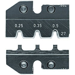 樂天商城 - KNIPEX社 KNIPEX　9749－59　圧着ダイス（9754－27用） 974927