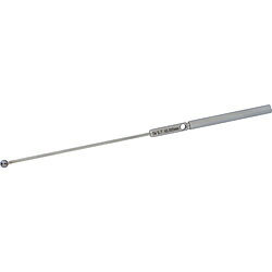 ■アッセンブリー部品取付時に位置確認が容易に出来ます。■ステムがステンレスバネのため、曲げて測定することが可能です。【用途】・浅溝、湾曲したパイプ内の寸法測定に。・金型の隙間測定に。【仕様】・呼び寸法（mm）： φ5.7・ステム径（mm）：...