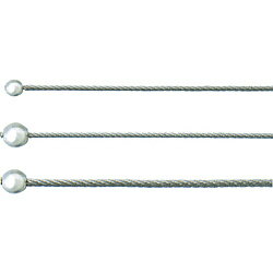 ニッサチェイン ニッサチェイン　ステンカットワイヤー　1．0×1500mm　片ボール付 Y-505 Y505