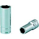 京都機械工具 KTC 9.5sq.セミディープソケット(六角)袋入り B3M-09-S B3M09S