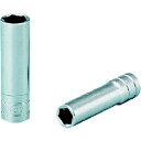京都機械工具 KTC 6.3sq.ディープソケット(六角)袋入り B2L-09-S B2L09S