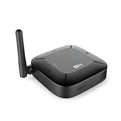 MEEAUDIO Bluetoothオーディオトランスミッター＆レシーバー（送信機 受信機）低遅延aptX-LL対応 Connect Hub ブラック AF-CH-BK AFCHBK
