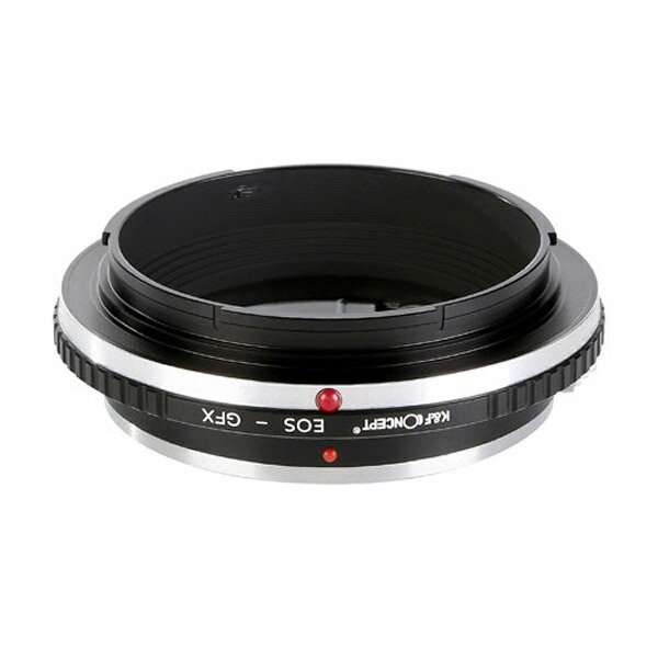 K＆F Concept レンズマウントアダプター　KF-EFG （キヤノンEFマウントレンズ → 富士フイルムGFX Gマウント変換） KFEFG