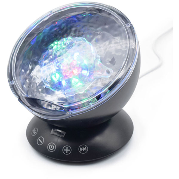 タイムリー USBヒーリングスピーカー ココロとカラダを光と音で癒やす TM-HEALSL-BK ブラック TMHEALSLBK