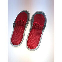 GOWELL 滞在用品 メッシュスリッパ エアロ レッド 【852】 [振込不可]