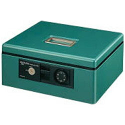 コクヨ 手提金庫 「ダイヤル付A4」 CB-11G （グリーン） CB11G