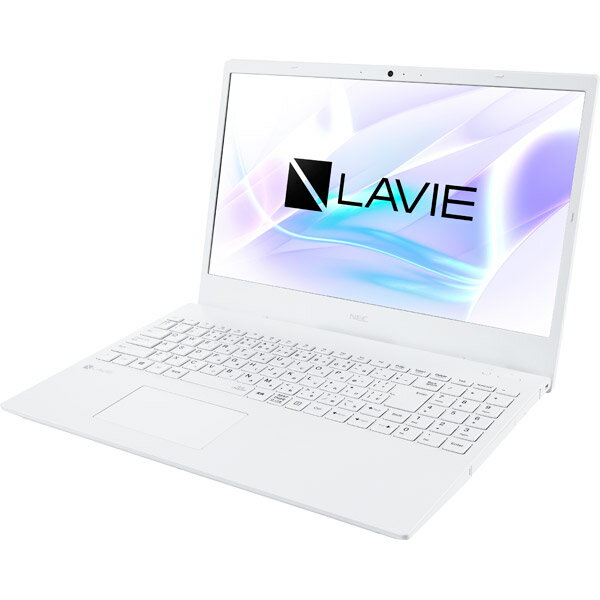 NEC LAVIE N15 PC-N151EAAW パールホワイト [15.6型/Athlon/メモリ4GB/HDD500GB/Windows10/Office付き] PCN151EAAW