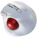 Nakabayashi ワイヤレスレーザートラックボール［Bluetooth・Mac／Win］　静音・コンパクトモデル （5ボタン・ホワイト）　MUS-TBLF134W MUSTBLF134W
