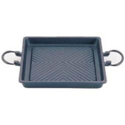 アサヒ アサヒ 鉄焼肉プレート 角型 35cm ＜QYK24＞ QYK24