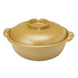 遠藤商事 アルミ合金 黄瀬戸土鍋風鍋 27cm ＜QDN08027＞ ［IH対応］ QDN08027