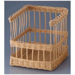 萬洋 樹脂フランスパンスタンド 前開 茶 小 91-110B ＜WPV5502＞ WPV5502