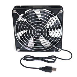 タイムリー 〔USB扇風機〕 BIGFAN140U for Men BIGFAN140U ブラック BIGFAN140U