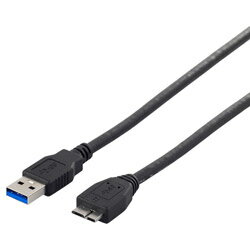 BUFFALO(バッファロー） USB3.0ケーブル A to microB 1m ブラック BCUAMB310BK BCUAMB310BK