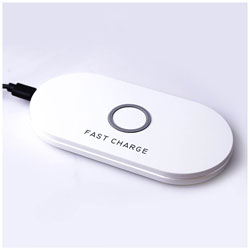 アイキューラボ 無接点［Qi対応］　CONSON Qi対応 Wireless Charging Plate　ホワイト　WC-FC-P-WH WCFCPWH