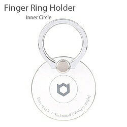 HAMEE 〔スマホリング〕 iFace Finger Ring Holder インナーサークルタイプ ホワイト IFACEリングICWH