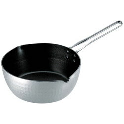 北陸アルミニウム 《IH非対応》 TKG共柄厚板 アルミテフロン雪平鍋 24cm ＜AYK7306＞ AYK7306