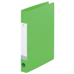 リヒトラブ D型リングファイル 黄緑 G22206