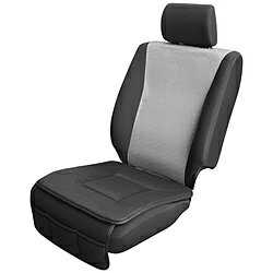 錦産業 PK-4771 収納ポケット付きクッション　ブラック PK4771