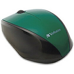 VERBATIMJAPAN ワイヤレスBlueLEDマウス ［2.4GHz・USB］ （3ボタン・グリーン）　MUSWBLGV3 MUSWBLGV3