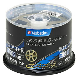 VERBATIMJAPAN VHR12JC50SV1　録画用DVD-R（1-