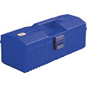 トラスコ中山 樹脂山型工具箱 ブルー YP350 YP350