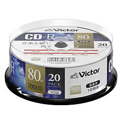 VERBATIMJAPAN 音楽用CD-R スピンドル 700MB 80分 20枚 AR80FP20SJ1 AR80FP20SJ1