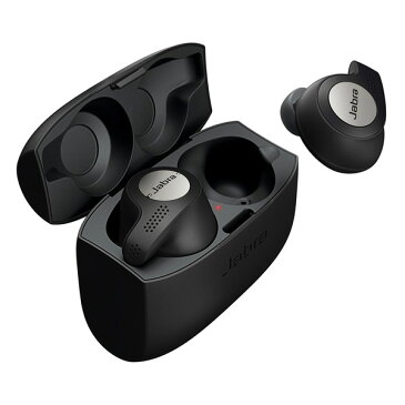 Jabra(ジャブラ) Elite Active 65t チタニウムブラック 100-99010002-40【IP56防水】【本体5時間再生】【片耳6.5g】【スポーツ向け】完全ワイヤレスイヤホン カナル型 エリートアクティブ eliteactive65t ELITEACTIVE65T