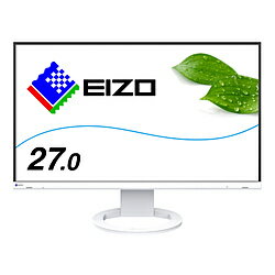 EIZO(エイゾー) EIZO 27.0型カラー液晶モニター EV2760-WT ［27型 /ワイド /WQHD(2560×1440）］ EV2760WT