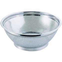 三宝産業 UK18-8パンチング浅型ざる 46cm ＜AAS09046＞ AAS09046