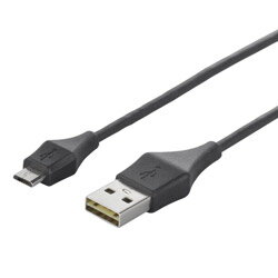 上下の向きを気にせず挿せる！USB2.0ケーブル（Type-A to microB）■スマートフォン等の機器と接続し、充電やデータの転送が可能USBポート搭載のパソコンとUSB microBコネクターを持つスマートフォン等の機器と接続し、デ...