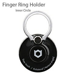 HAMEE 〔スマホリング〕 iFace Finger Ring Holder インナーサークルタイプ ブラック IFACEリングICBK 【864】 振込不可