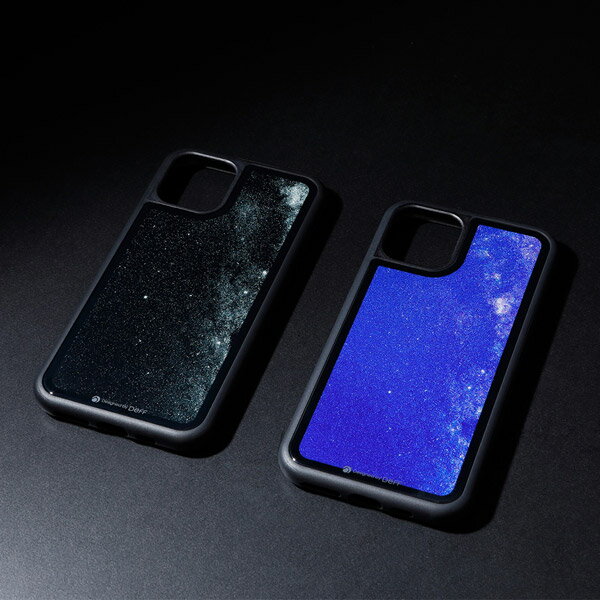 DEFF iPhone 11 Pro 5.8インチ用 HYBRID CASE Etanze 化学強化ガラス＆TPU複合素材ケース 星空ブルー BKS-IPE19SSBU BKSIPE19SSBU