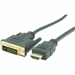Cable - GOPPA 映像変換ケーブル シングルリンク ブラック GP-HDDVI-30 ［HDMI⇔DVI /3m］ GPHDDVI30