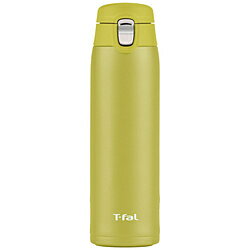 T-FAL ステンレスマグボトル 480ml ワンタッチ ライト＆ゴーマグ ライム N21506 N21506
