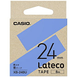 CASIO(������) ��٥�饤�����ơ��� Lateco�ʥ�ƥ��� �� XB-24BU �ι�ʸ�� /24mm���� XB24BU