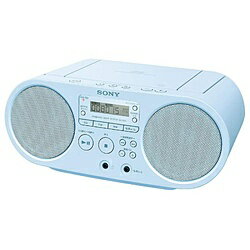 SONY(ソニー) CDラジオ（ラジオ+CD）（ブルー）　ZS-S40 LC【ワイドFM対応】 ZSS40LC 【864】