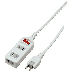 ヤザワ 耐トラシャッター集中スイッチ付タップ 3個口 3m ホワイト Y02S313WH Y02S313WH 【864】 振込不可