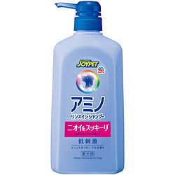 アースペット ジョイペット アミノリンスインシャンプーポンプ 550ml