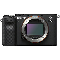 SONY(ソニー) α7C ミラーレス一眼カメラ ブラック ILCE-7CB ［ボディ単体］ ILCE7CB 【864】