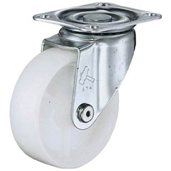 ハンマーキャスターセールス Sシリーズ自在ナイロン車100mm　420SN100BAR01 420SN100BAR01