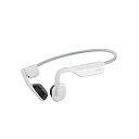 Shokz 旧Aftershokz ブルートゥースイヤホン 耳かけ型 OpenMove Alpine White AFT-EP-000023 ［マイク対応 骨伝導 Bluetooth］ AFTEP000023