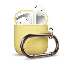 ELAGO AirPods HANG CASE Yellow EL_APDCSSCHD_YE ELAPDCSSCHDYE