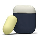 ELAGO AirPods(エアーポッズ)DUO Case(ケース) for AirPods EL_APDCSSCDC_JN Jean Indigo ELAPDCSSCDCJN 【864】(2)