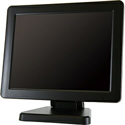 エーディテクノ PCモニター タッチパネル ブラック LCD97T ［9.7型 /XGA(1024×768） /スクエア］ LCD97T