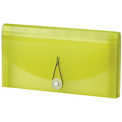 セキセイ ドキュメントファイル　長3 A4 3つ折 semac(セマック) ライトグリーン MA-2112-33 MA2112