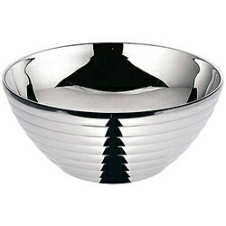 三宝産業 18-8 サラダボール/ライン（ダブル） 二重中空構造 26cm ＜PSLL506＞ PSLL506