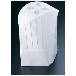 画像はイメージの場合があります。あらかじめご了承ください。通気性、実用性、快適性を兼ね備えた高機能シェフハットです。ゼロホルマリン・無蛍光の高機能不織布を使用し、安心してお使いいただけます。200mmの全長で、快適な作業をサポートします。■...